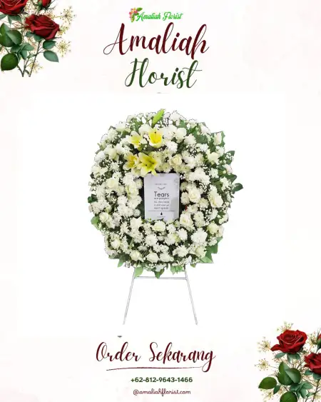 Krans Bunga Duka Pakintelan